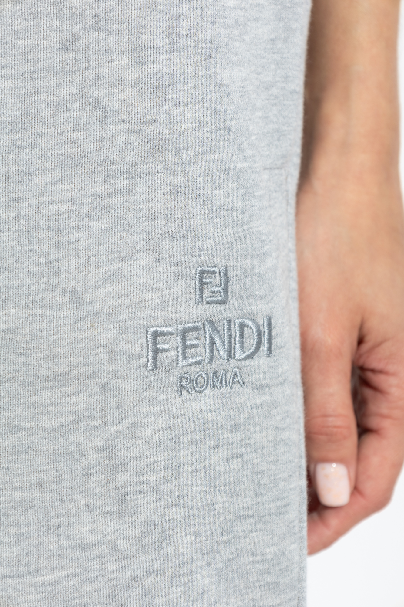 Fendi tracksuit grey on sale